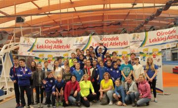 Pierwsze oficjalne lekkoatletyczne zawody na nowej hali ZSOMS w Raciborzu