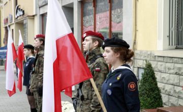Mundurówka na rybnickim Święcie Niepodległości