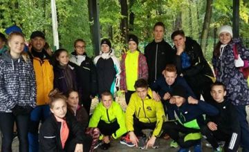 I miejsce lekkoatletów w biegach przełajowych