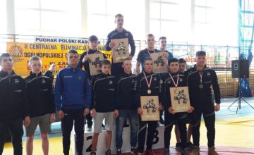 3 medale zapaśników w Pucharze Polski Kadetów