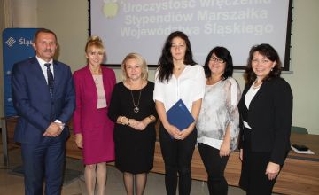 Victoria Kocjan otrzymała Stypendium Marszałka Województwa Śląskiego