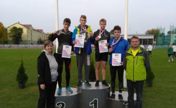 Dwa medale młodzików Gimnazjum Mistrzostwa Sportowego