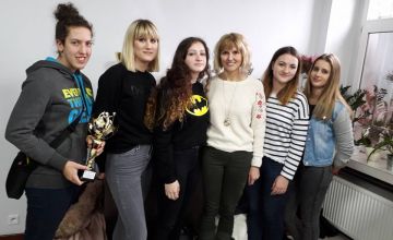 Najlepsze siatkarki w powiecie