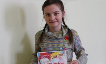 Agnieszka Woźniak laureatką Powiatowego Konkursu Plastycznego