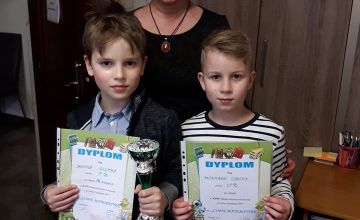 Jakub Glomba na podium w Międzyszkolnym Konkursie Matematycznym