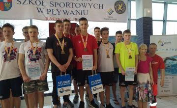II miejsce pływaków w Mistrzostwach Szkół Sportowych!