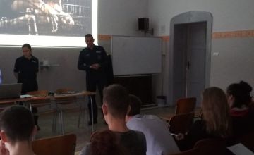 Spotkanie z przedstawicielami Policji i Straży Granicznej