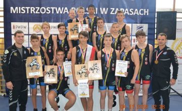 Cztery medale zapaśników na mistrzostwach Polski młodzików
