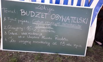 Zagłosuj w Budżecie Obywatelskim na nasze Centrum!