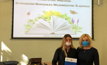 Marta Kasprowicz stypendystką Województwa Śląskiego