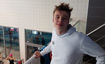 Dominik Dudys wywalczył złoty medal w Klubowych Mistrzostwach Polski w pływaniu