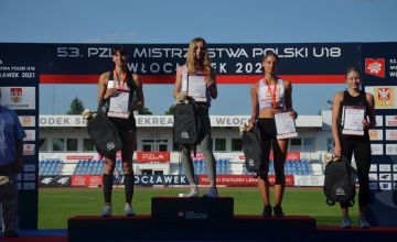 Justyna Kuźmińska brązową medalistką Mistrzostw Polski