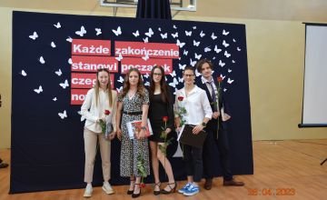 Pożegnanie maturzystów