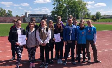 Pierwsze miejsce w Finale Miejskim Igrzysk Młodzieży Szkolnej w lekkiej atletyce