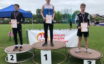 3 medale w Finale Wojewódzkim Igrzysk Młodzieży Szkolnej w Lekkoatletyce