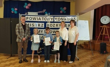 X Powiatowy Konkurs "Mistrz rozrywek umysłowych"