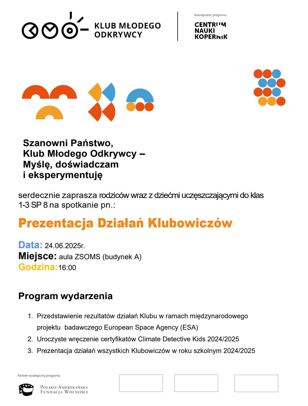 Klub Młodego Odkrywcy zaprasza na wystawę!