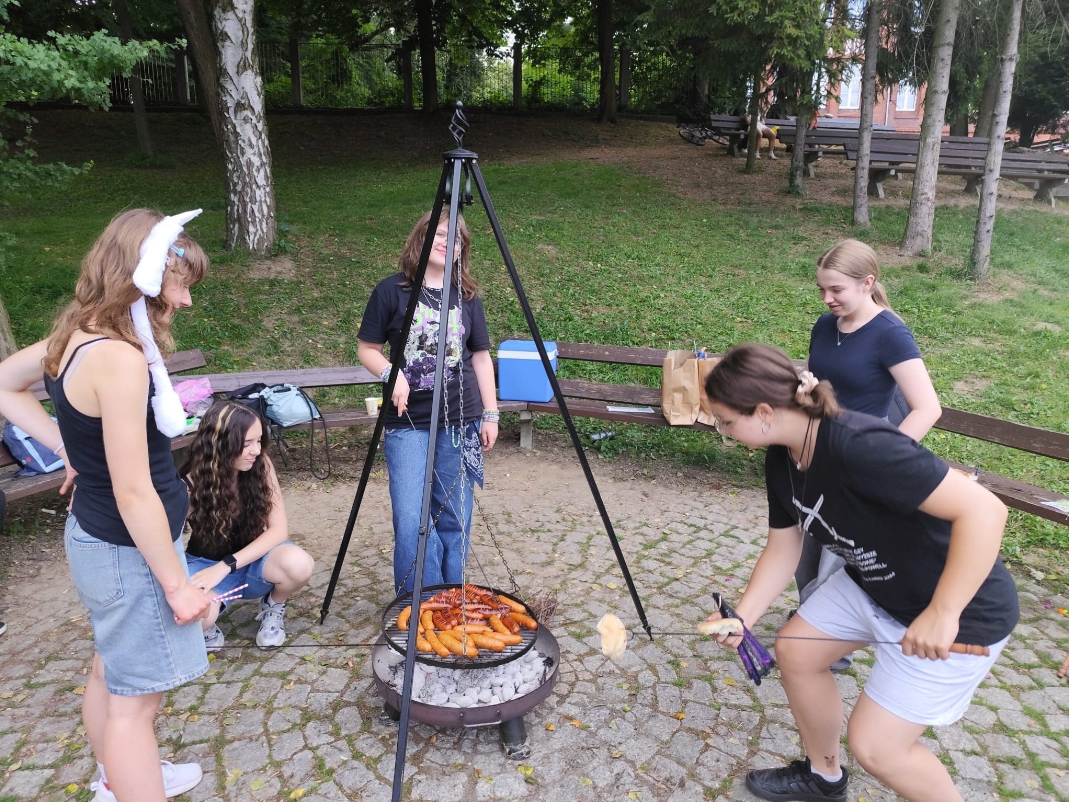 Ognisko na koniec szkoły! 